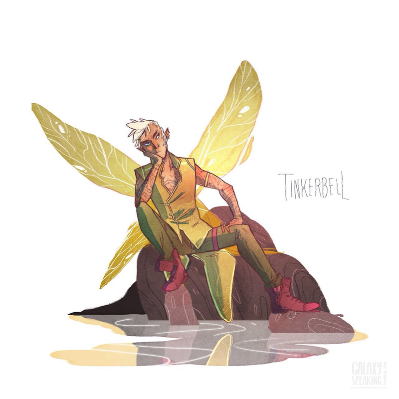 Illustration for article titled Illustrations of Petra Pan, the Genderswapped Girl Who Wouldn't Grow Up